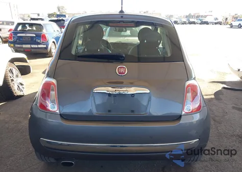 2012 Fiat 500 Lounge z USA, uszkodzony, nr VIN 3C3CFFCR7CT358409